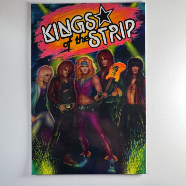Kings of the Strip Art Card