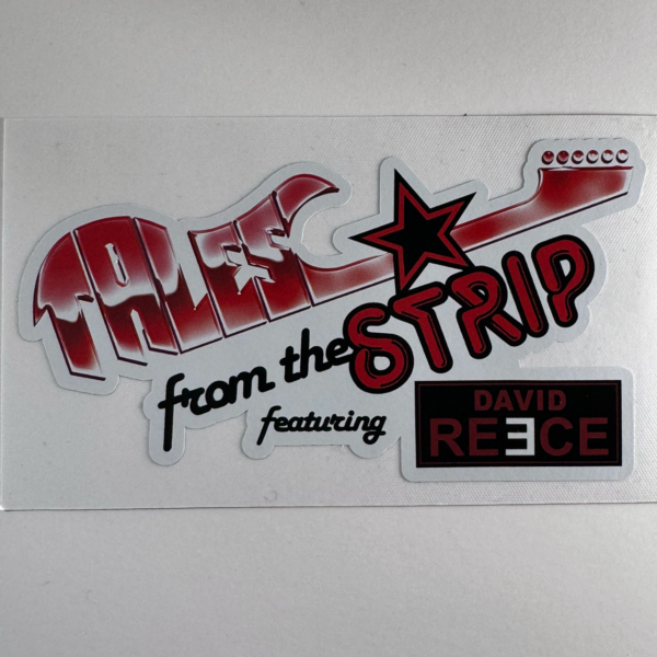 Tales from the Strip featuring David Reece Logo Sticker