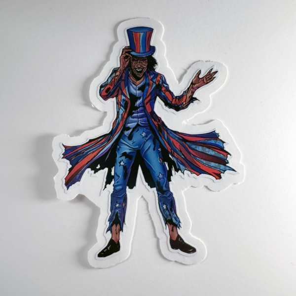 Uncle Slam Character Sticker