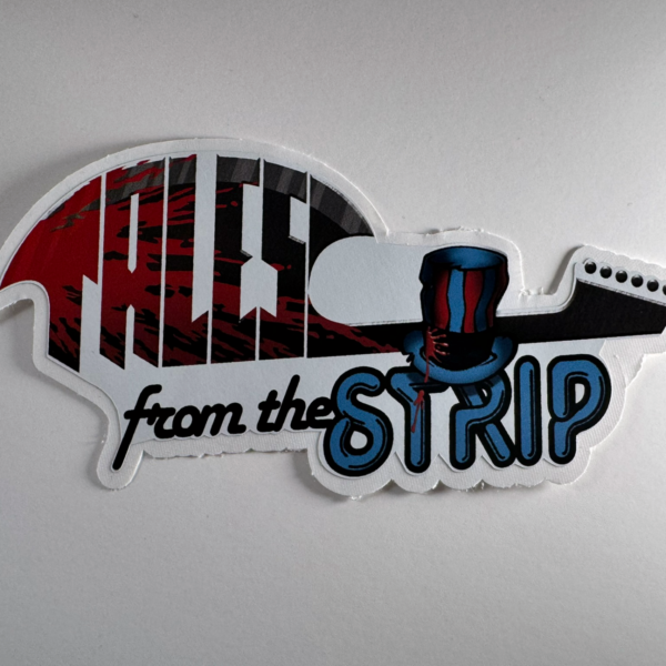 Tales from the Strip featuring Uncle Slam Logo Sticker