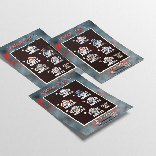 Horror Pack Sticker Collection