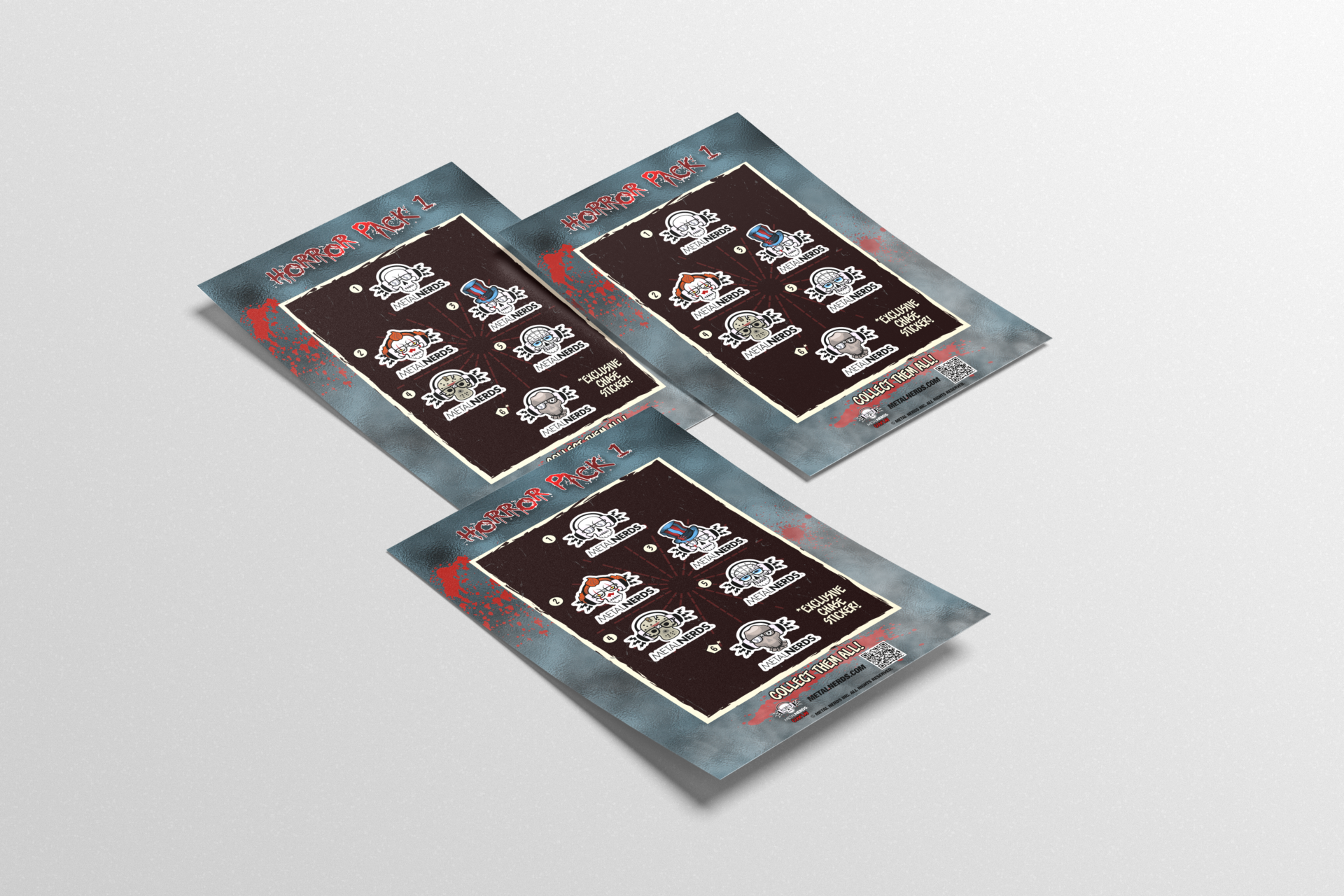 Horror Pack Sticker Collection