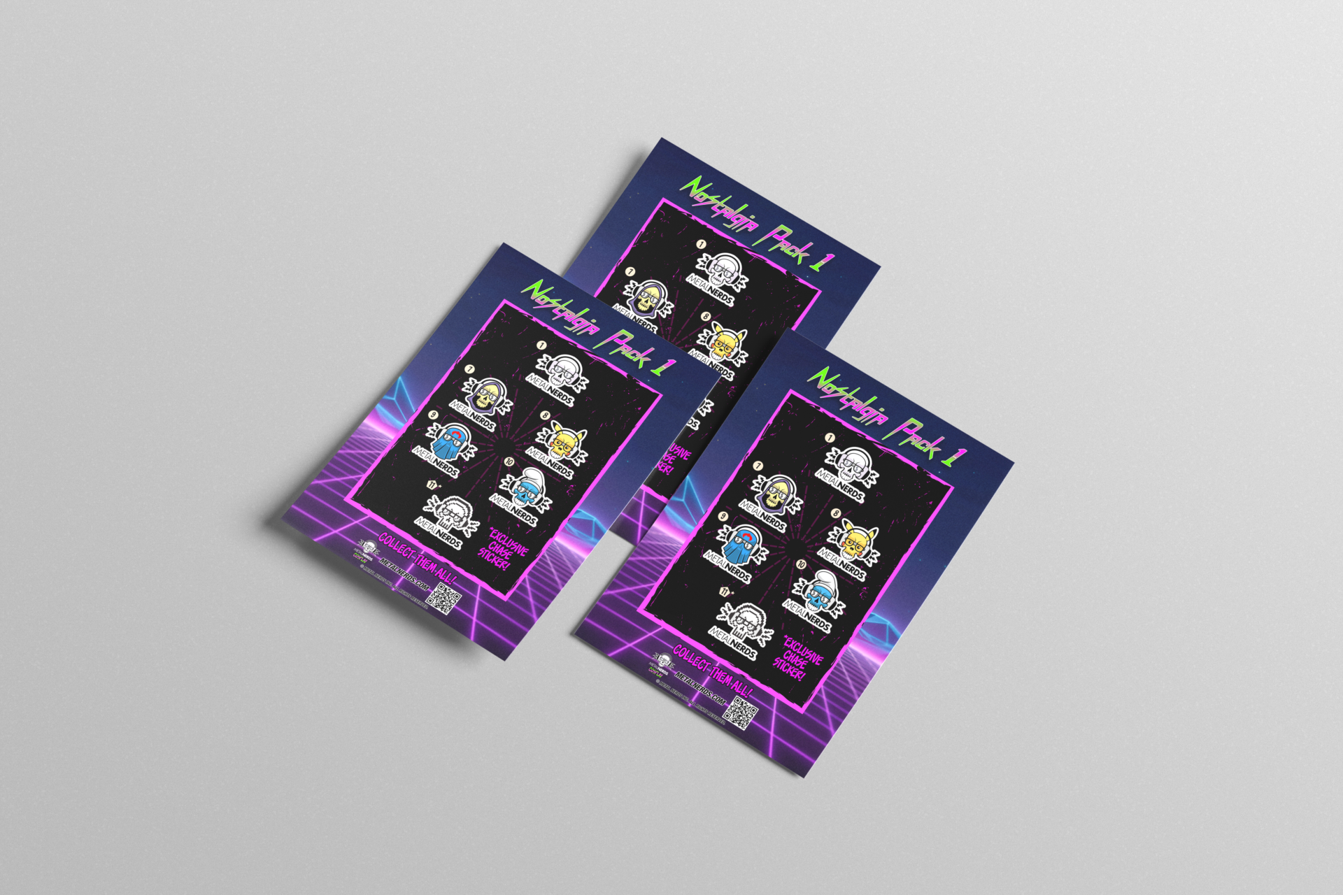 Nostalgia Pack Sticker Collection