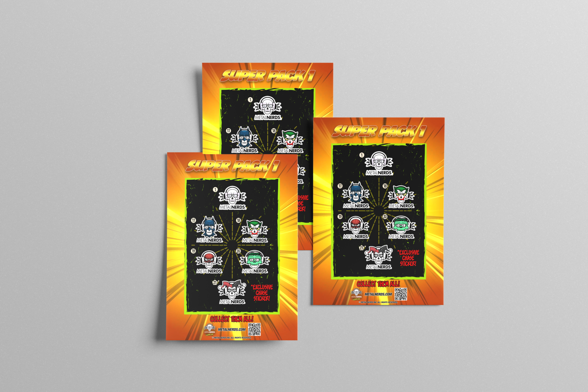 Super Pack Sticker Collection